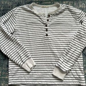 marine layer • striped henley